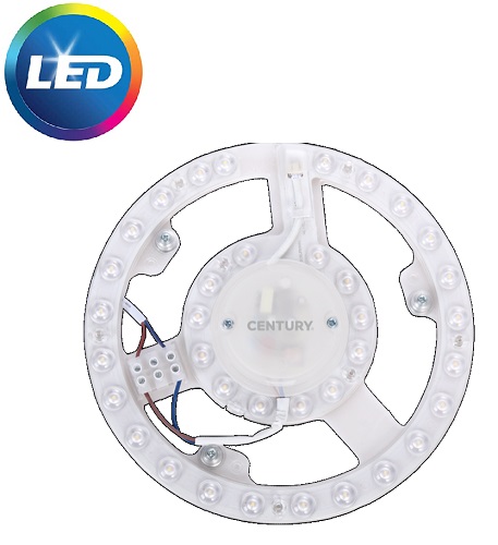 Circolina LED Diam.253 24w Luce Natura 2100 Lumen